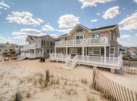 On the Beach, on the sand