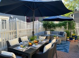Spacious Backyard Patio for Outdoor Enjoyment